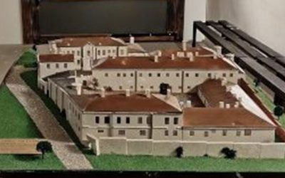 Odnowiona makieta więzienia kieleckiego