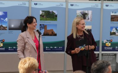 Uroczystość otwarcia VI Festiwalu Herlinga-Grudzińskiego „Pociąg do literatury” w Kielcach