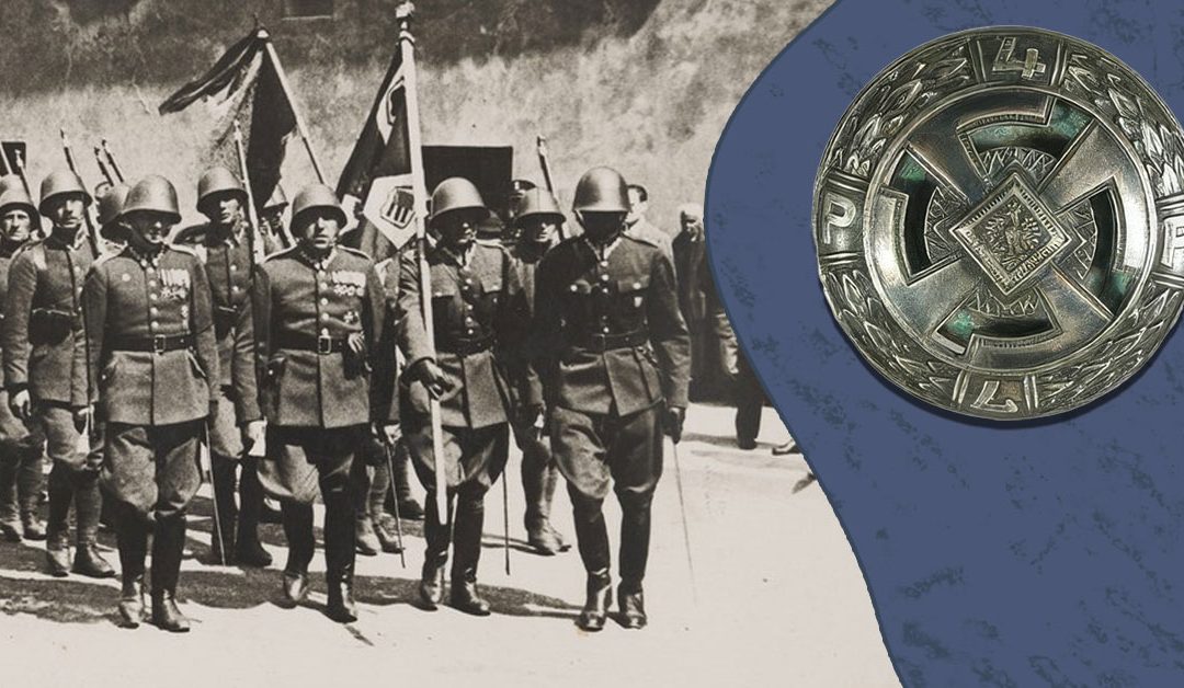 Odznaka 4 pułku piechoty Legionów